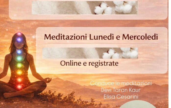 NEW PERCORSO ONLINE!!!! Corso di Meditazione Kundalini Online: Ritrova Equilibrio, Energia e Serenità Viviamo in un mondo sempre più veloce, dove stress, impegni e continue richieste esterne rischiano di allontanarci da ciò che conta davvero: il nostro benessere interiore. Se senti il bisogno di rallentare, ritrovare chiarezza mentale e riconnetterti con te stesso, il percorso […]